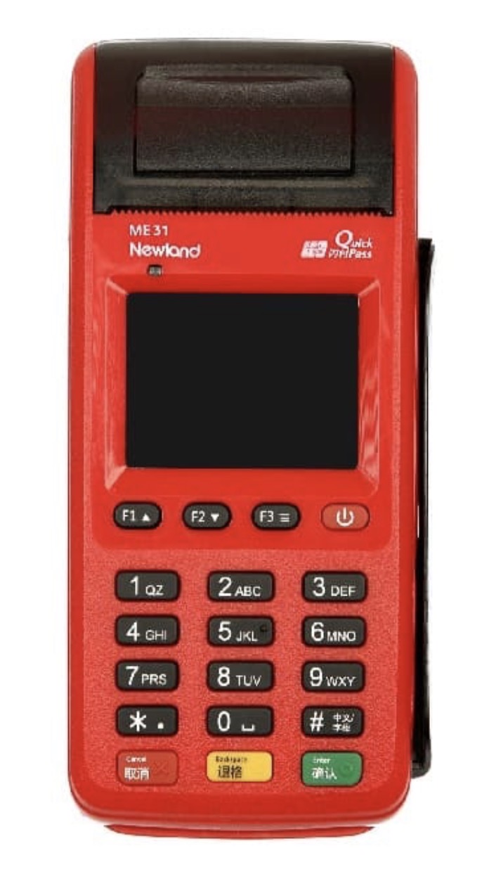 دستگاه کارتخوان me31 استوک در حد نو 2g