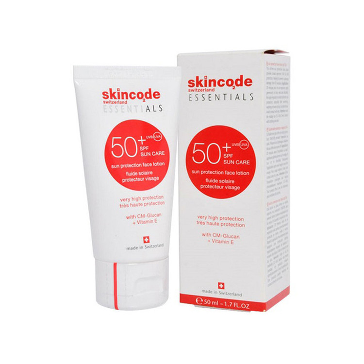 لوسیون ضد آفتاب اسکین کد مدل Sun Protective حجم 50 میلی لیتر