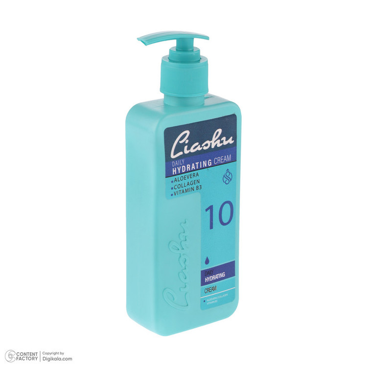 کرم آبرسان لیاشو مدل daily hydrating مناسب انواع پوست حجم 330 میلی لیتر