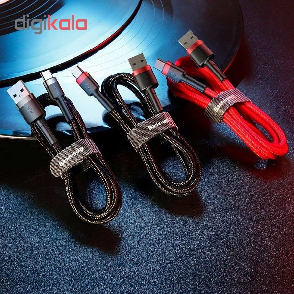 کابل تبدیل USB به USB-C باسئوس مدل CATKLF-CG1 Cafule طول 2 متر