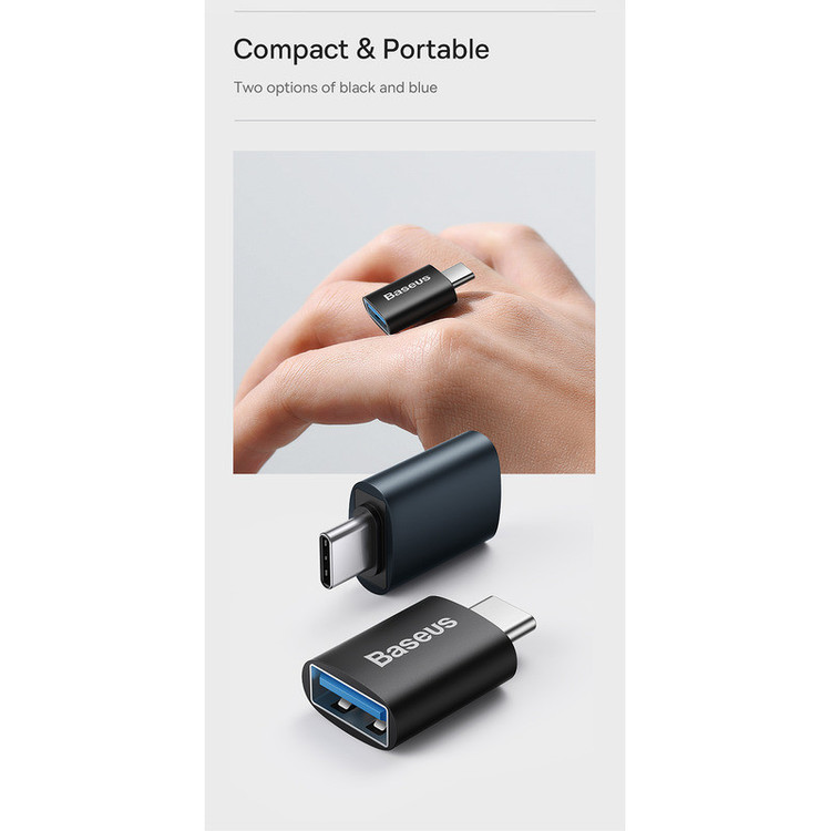 مبدل USB-C به USB 3.1 بیسوس مدل 10Gbps-OTG