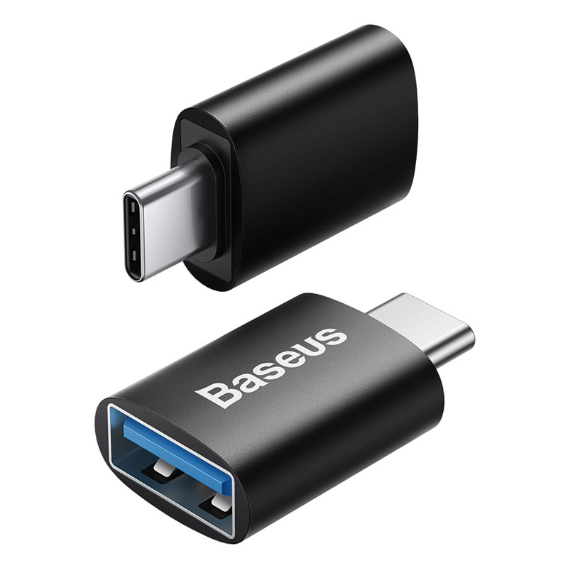 مبدل USB-C به USB-A باسئوس مدل Mini OTG Adaptor