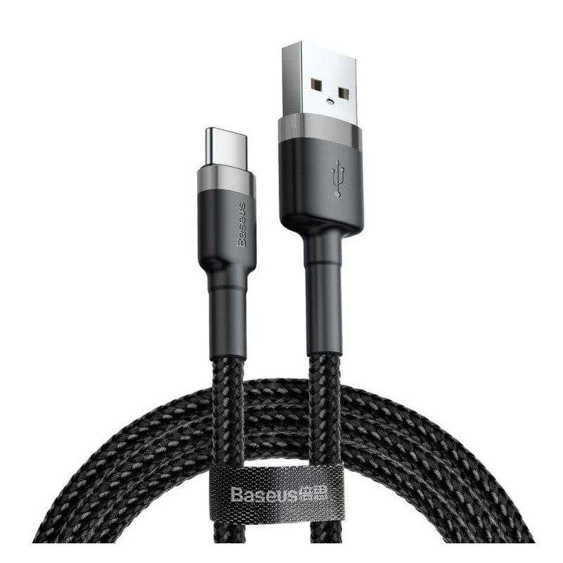 کابل تبدیل USB به USB-C باسئوس مدل CAFULE CATKLF-BG1 طول 1 متر