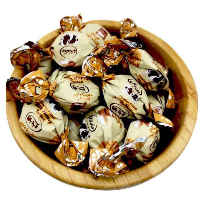 تافی کره ای با مغزی شیر عسل آیدین - 1000گرم