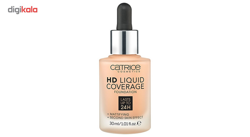 کرم پودر کاتریس سری HD مدل Liquid Coverage شماره 030
