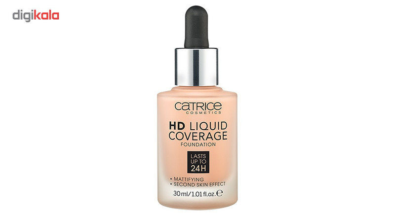 کرم پودر کاتریس سری HD مدل Liquid Coverage شماره 020