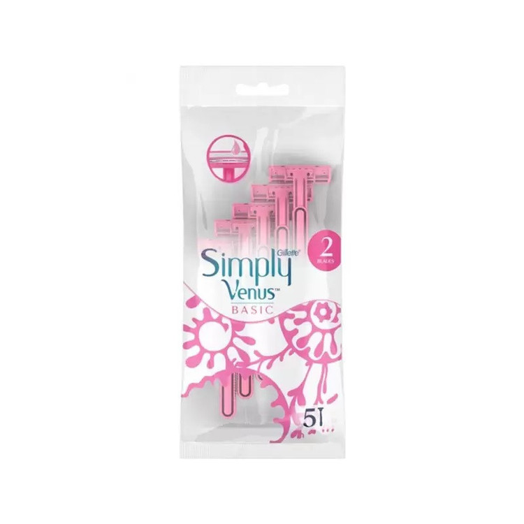 خود تراش ژیلت مدل Venus basic بسته 5 عددی