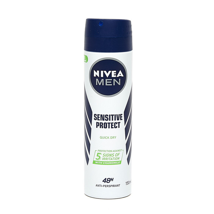 اسپری ضد تعریق مردانه نیوآ مدل Sensitive Protect حجم 150 میلی لیتر