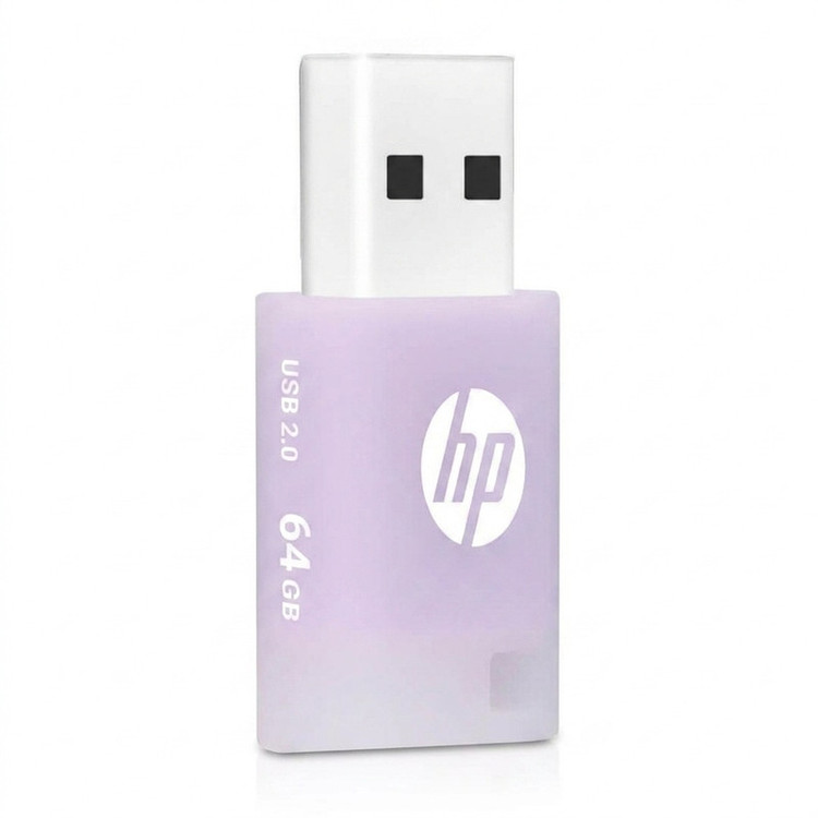 فلش مموری 64 گیگابایت اچ پی مدل v168 با رابط USB دو، مقاوم در برابر آب و ضربه
