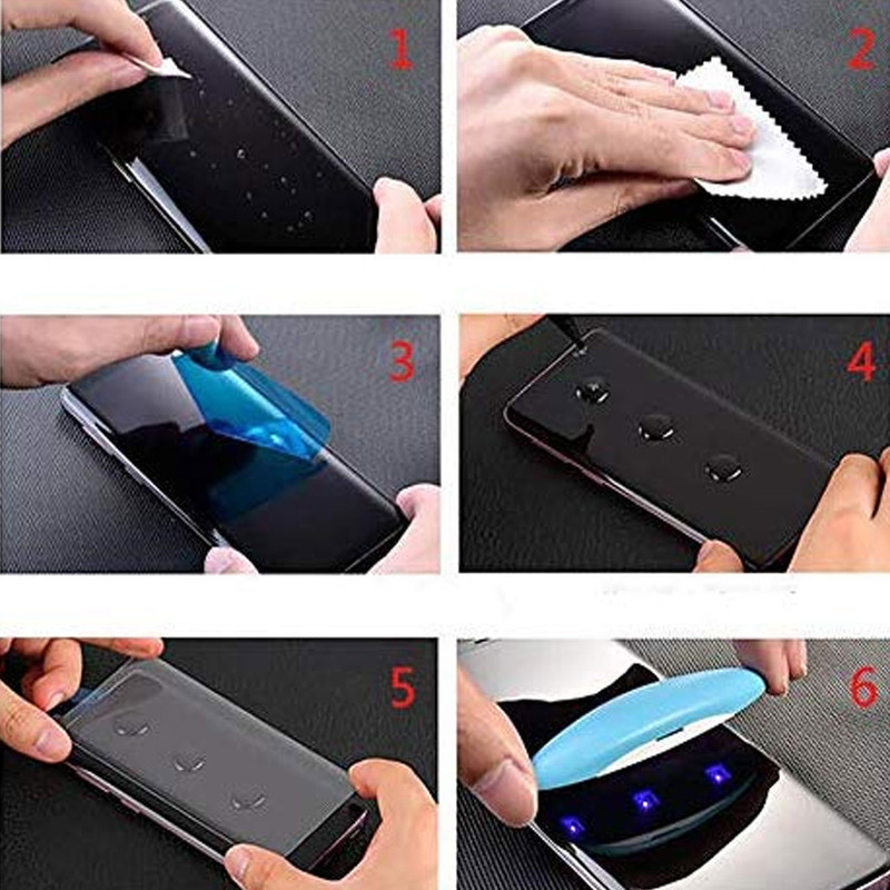 محافظ صفحه نمایش یووی لایت لایونکس مدل LSP مناسب برای گوشی موبایل شیائومی Mi Note 10 Lite