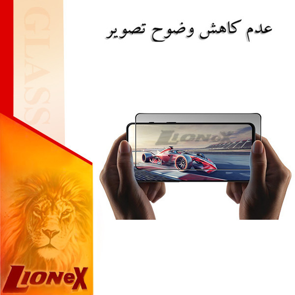 محافظ صفحه نمایش حریم شخصی لایونکس مدل PFLI مناسب برای گوشی موبایل اپل iPhone 13 Pro Max