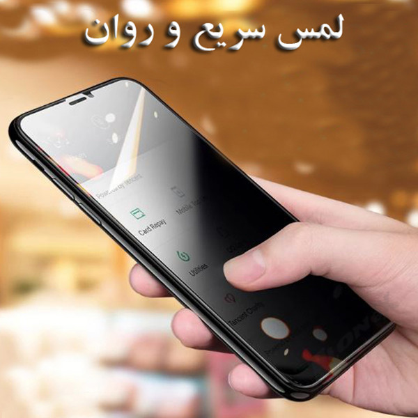 محافظ صفحه نمایش حریم شخصی لایونکس مدل PFLI مناسب برای گوشی موبایل اپل iPhone 13 Pro Max