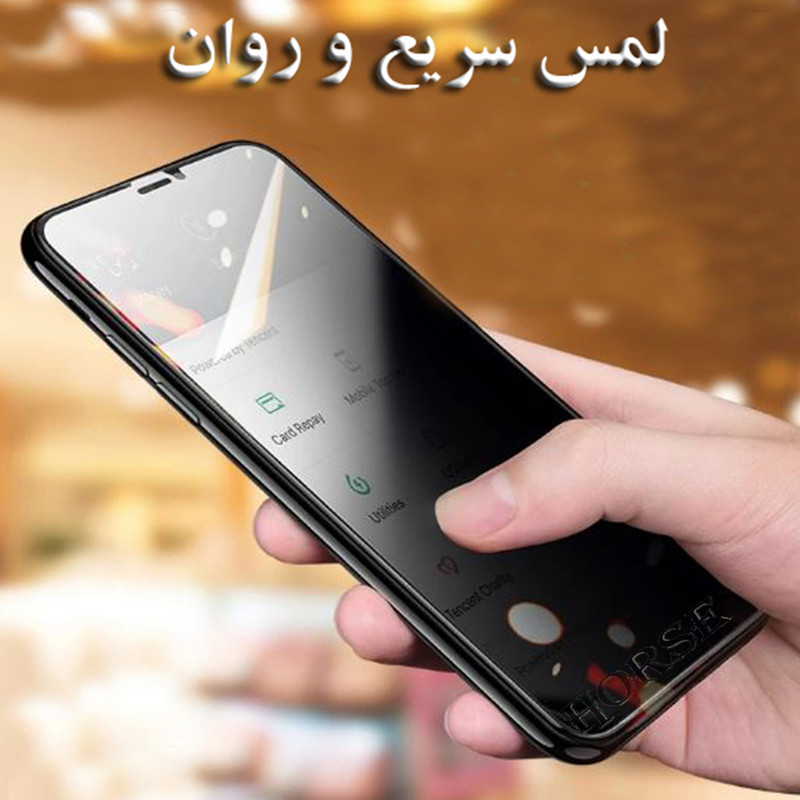 محافظ صفحه نمایش حریم شخصی هورس مدل PFH مناسب برای گوشی موبایل اپل iPhone 13 Pro