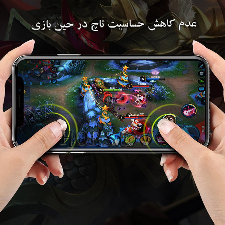 محافظ صفحه نمایش حریم شخصی هورس مدل PFH مناسب برای گوشی موبایل اپل iPhone 13 Pro
