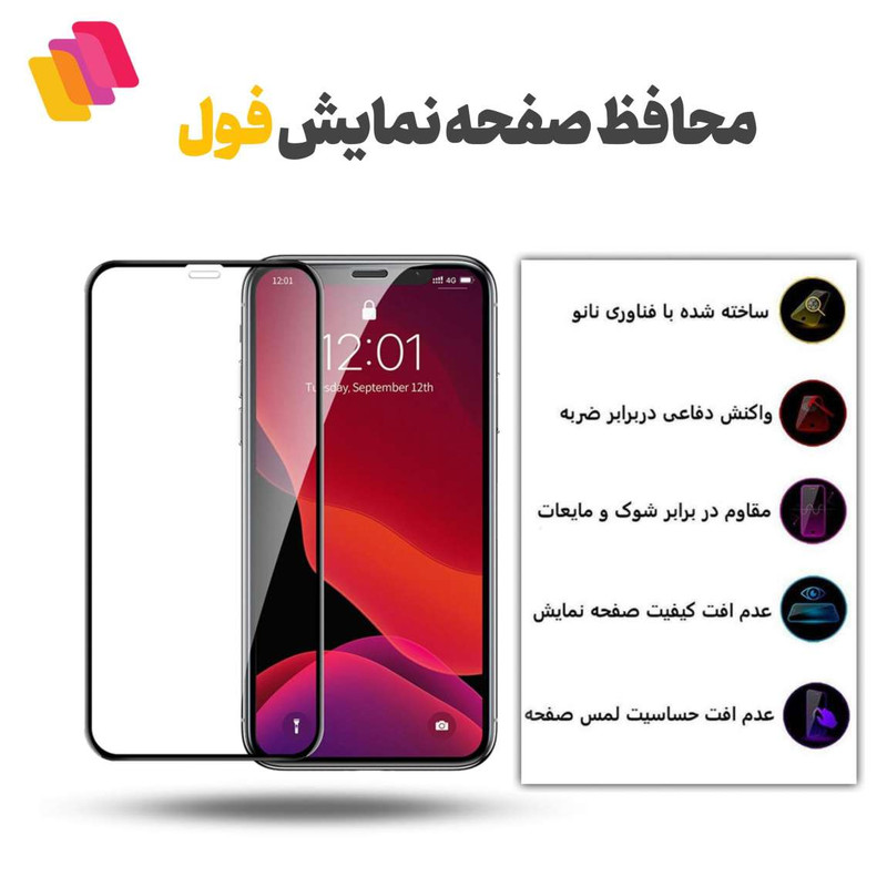محافظ صفحه نمایش شهر گلس مدل FULPLUSSH مناسب برای گوشی موبایل شیائومی Redmi Note 12 Pro Plus 5G