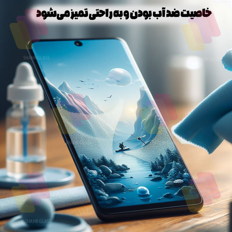 محافظ صفحه نمایش شهر گلس مدل FUS20 مناسب برای گوشی موبایل سامسونگ Galaxy F06 5G / Galaxy M06 5G / Galaxy A06 5G / Galaxy F16 5G / Galaxy M16 5G / ریلمی Realme C61 / Note 60 / Note 60x / رد تون Red Tone E10
