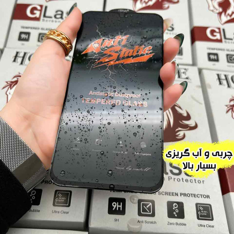 محافظ صفحه نمایش آنتی استاتیک هورس مدل ANTI2H مناسب برای گوشی موبایل سامسونگ Galaxy A51 4G / A51 5G / A52 4G / A52 5G / A52s 5G / A53 / M31s / S20 FE / S20 FE 5G / S20 FE 2022