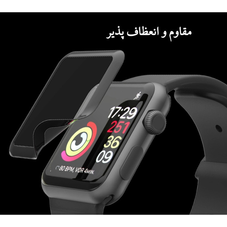 محافظ صفحه نمایش شهر گلس مدل PMMA مناسب برای اپل واچ SE 40mm