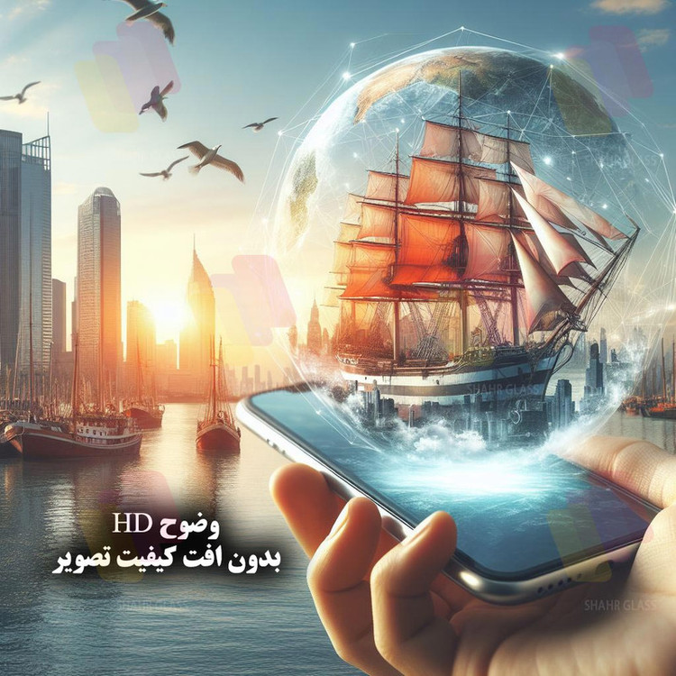 محافظ صفحه نمایش شهر گلس مدل SHIPS مناسب برای گوشی موبایل سامسونگ Galaxy A71 4G / A71 5G / A72 / A73 5G