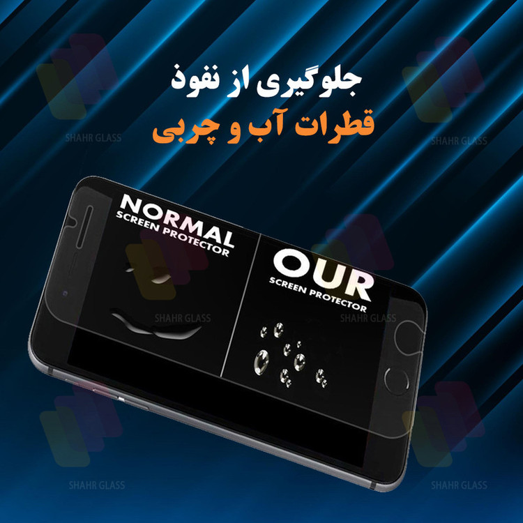 محافظ صفحه نمایش شهر گلس مدل SMPLS مناسب برای گوشی موبایل سامسونگ Galaxy A8 / A6 / J6