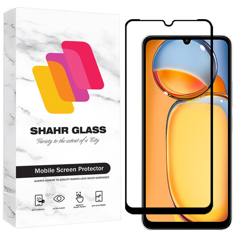 محافظ صفحه نمایش سرامیکی شهر گلس مدل CERS30 مناسب برای گوشی موبایل شیائومی Redmi 13C 4G/Redmi 13C 5G/Redmi 13R/ Poco C65/ سامسونگ Galaxy A05/A05s/M05/A06/ بلک ویو Color 8 4G/ ریلمی C61 / وکال V1 Plus