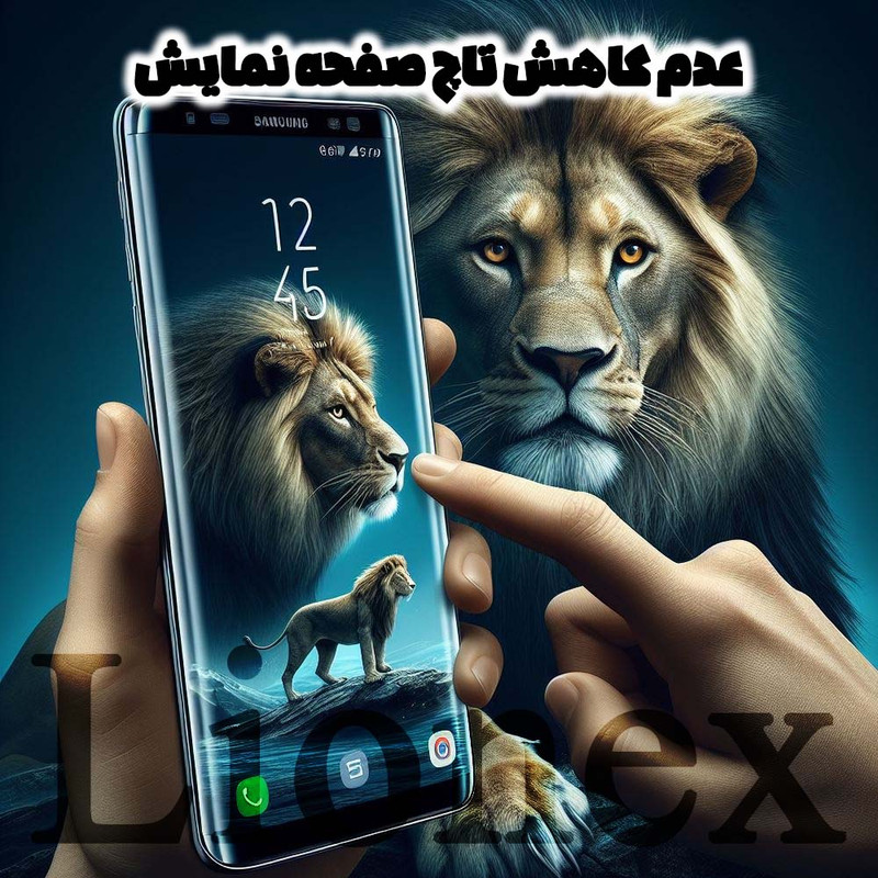 محافظ صفحه نمایش لایونکس مدل CRMEGLI مناسب برای گوشی موبایل سامسونگ Galaxy Note 8 / Galaxy Note 9