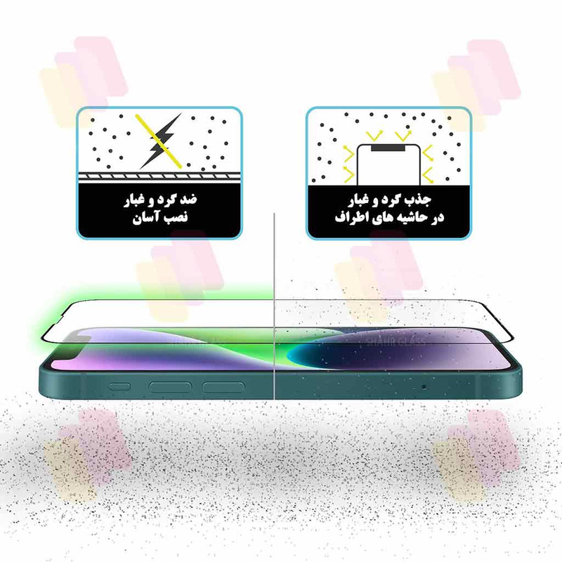 محافظ صفحه نمایش آنتی استاتیک شهر گلس مدل ANTISTA مناسب برای گوشی موبایل سامسونگ Galaxy A34 5G