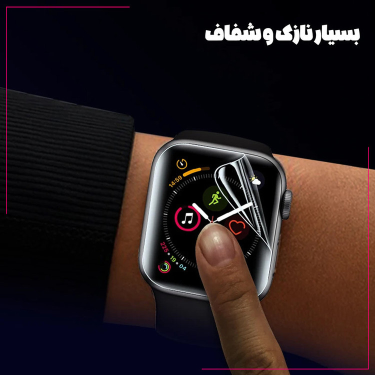 محافظ صفحه نمایش ژینوس مدل NNOX مناسب برای ساعت هوشمند اپل Watch Series 10 42mm