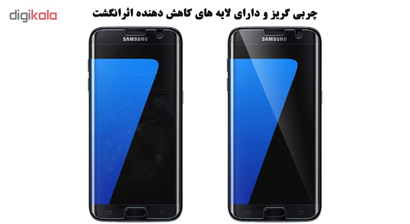محافظ صفحه نمایش لایونکس مدل LSP مناسب برای گوشی موبایل سامسونگ Galaxy S7 edge