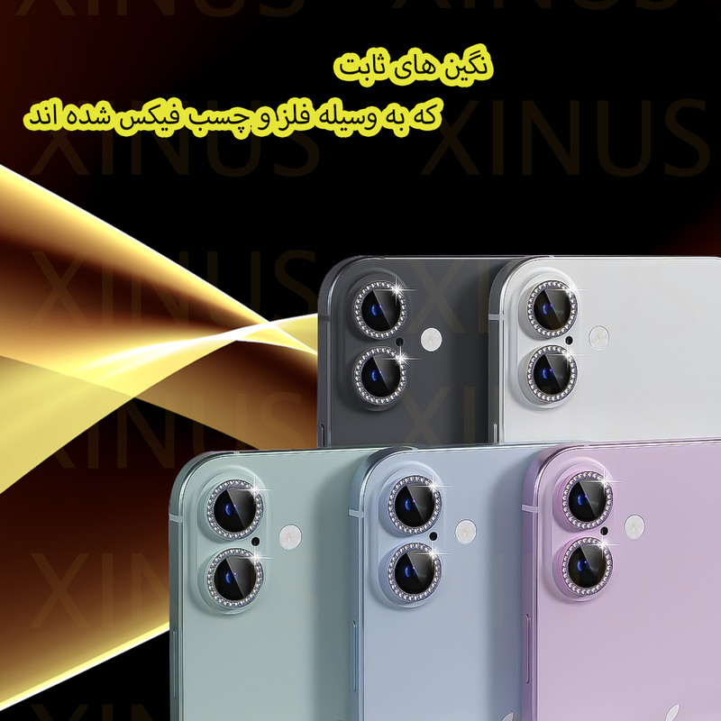 محافظ لنز دوربین ژینوس مدل RINX مناسب برای گوشی موبایل سامسونگ Galaxy A05