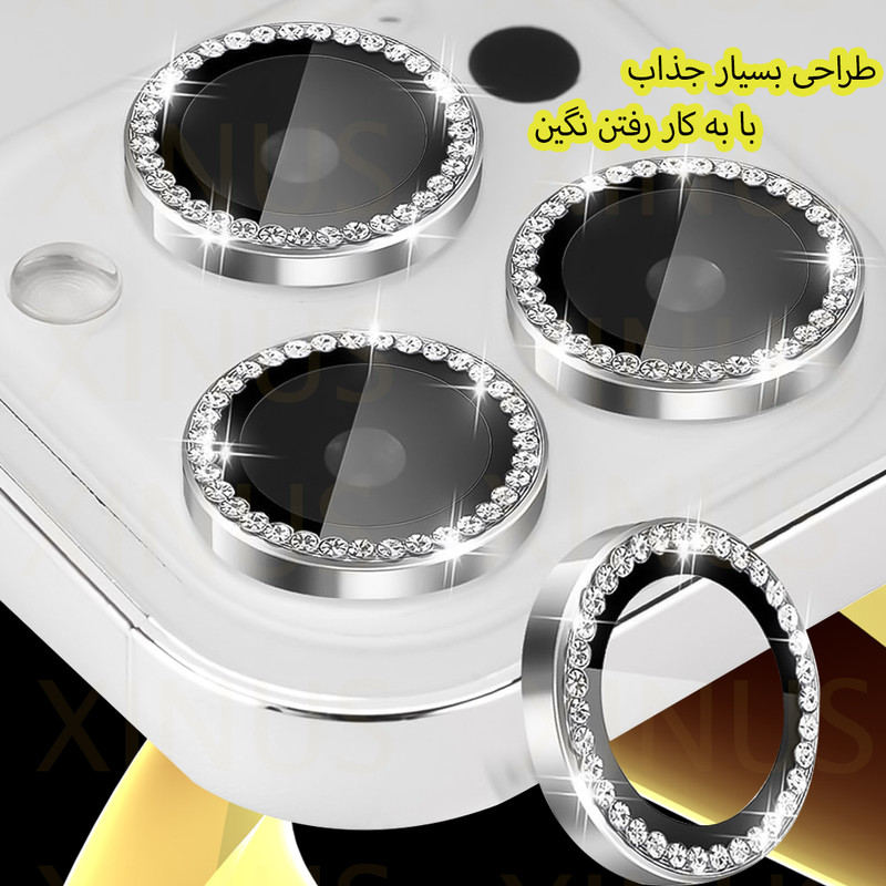 محافظ لنز دوربین ژینوس مدل RINX مناسب برای گوشی موبایل سامسونگ Galaxy A05