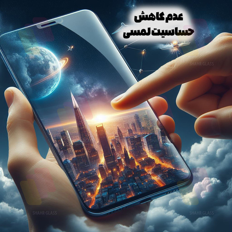 محافظ صفحه نمایش شهر گلس مدل NDUS مناسب برای گوشی موبایل سامسونگ Galaxy A12