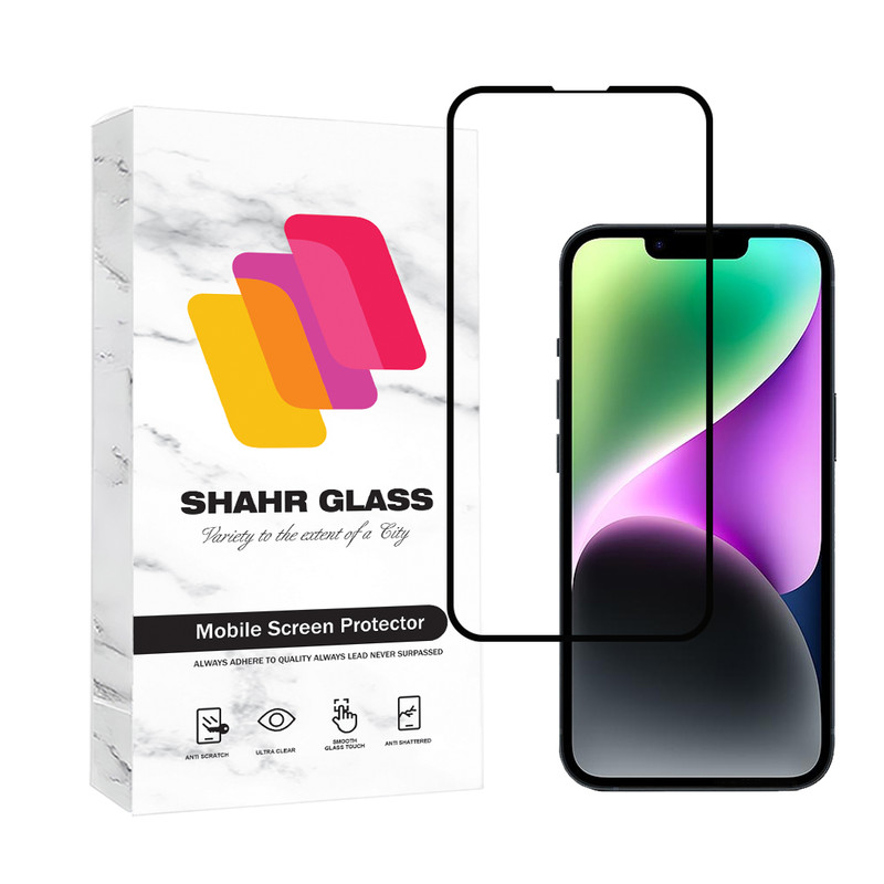 محافظ صفحه نمایش سرامیکی شهر گلس مدل CRMSNWSH مناسب برای گوشی موبایل اپل iPhone 15