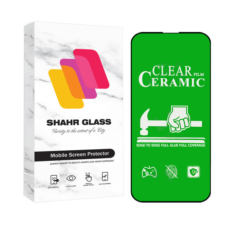محافظ صفحه نمایش سرامیکی شهر گلس مدل CERCLRSH مناسب برای گوشی موبایل اپل iPhone 13 Pro Max / iPhone 14 Plus