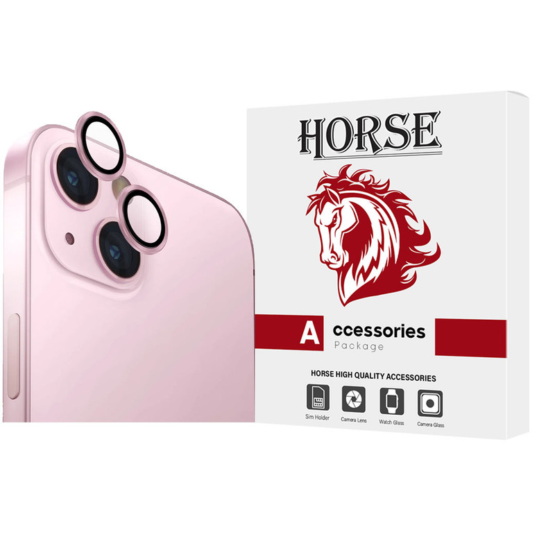 محافظ لنز دوربین هورس مدل RINGHOR مناسب برای گوشی موبایل اپل iPhone 15