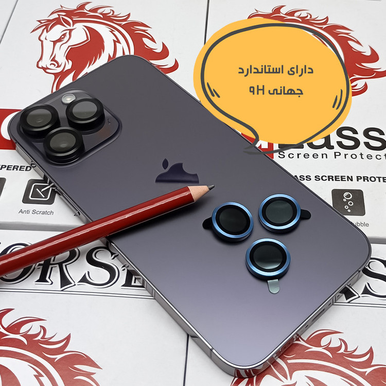 محافظ لنز دوربین هورس مدل RINH20 مناسب برای گوشی موبایل سامسونگ Galaxy S23 Fe 5G