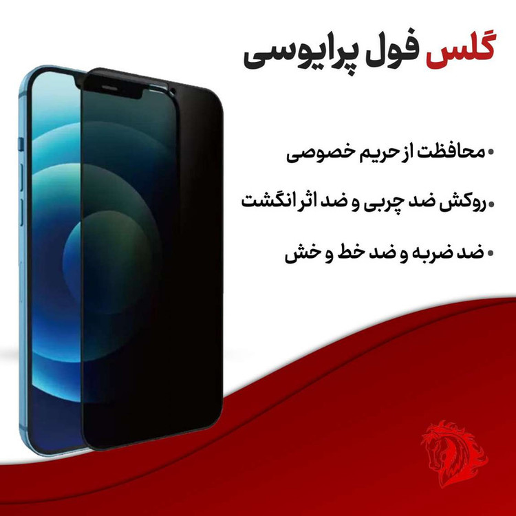 محافظ صفحه نمایش حریم شخصی هورس مدل SECURITH مناسب برای گوشی موبایل جی پلاس S10