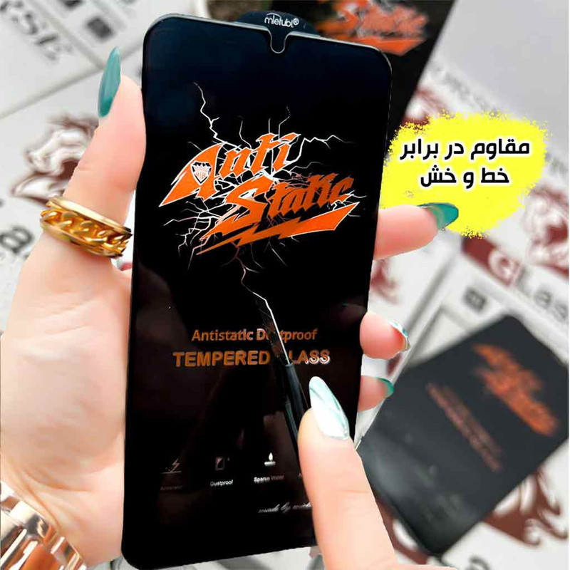 محافظ صفحه نمایش آنتی استاتیک هورس مدل ANTI2H مناسب برای گوشی موبایل شیائومی Redmi Note 10 4G / Note 10S / Note 11 4G / Note 11s / Poco M4 Pro 4G / Poco M5s