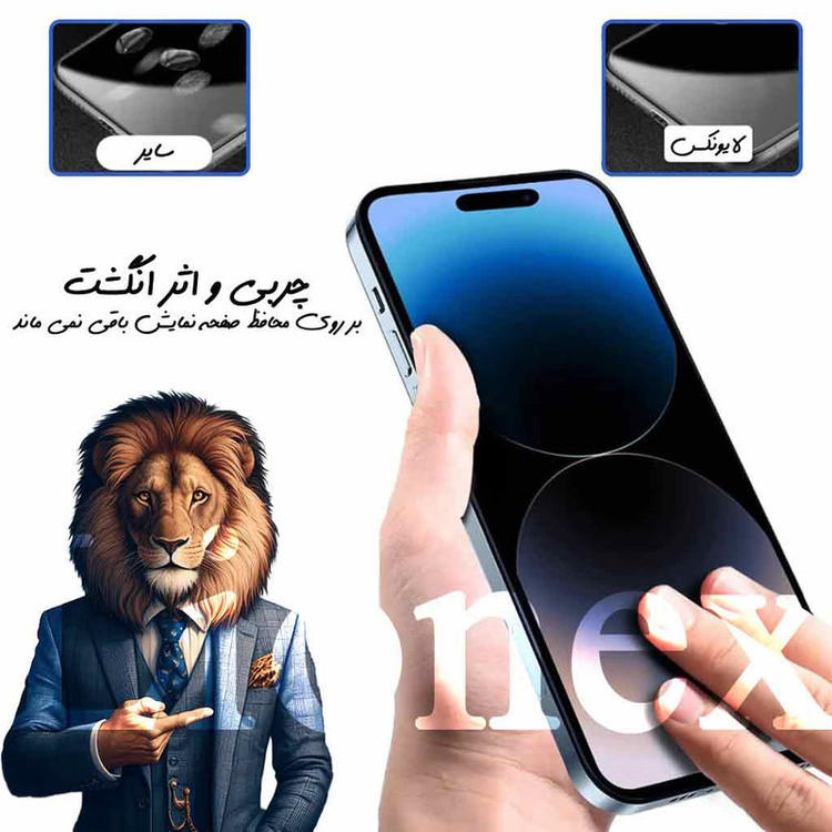 محافظ صفحه نمایش لایونکس مدل ANTTL مناسب برای گوشی موبایل سامسونگ GalaxyA10s