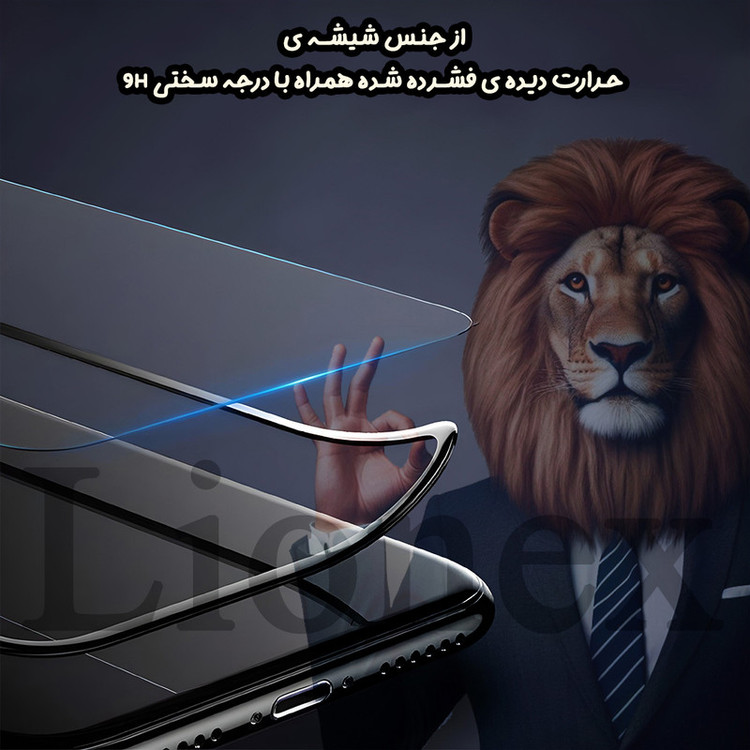 محافظ صفحه نمایش لایونکس مدل BAGAIRL مناسب برای گوشی موبایل سامسونگ Galaxy A22 5G / A14 4G / A14 5G