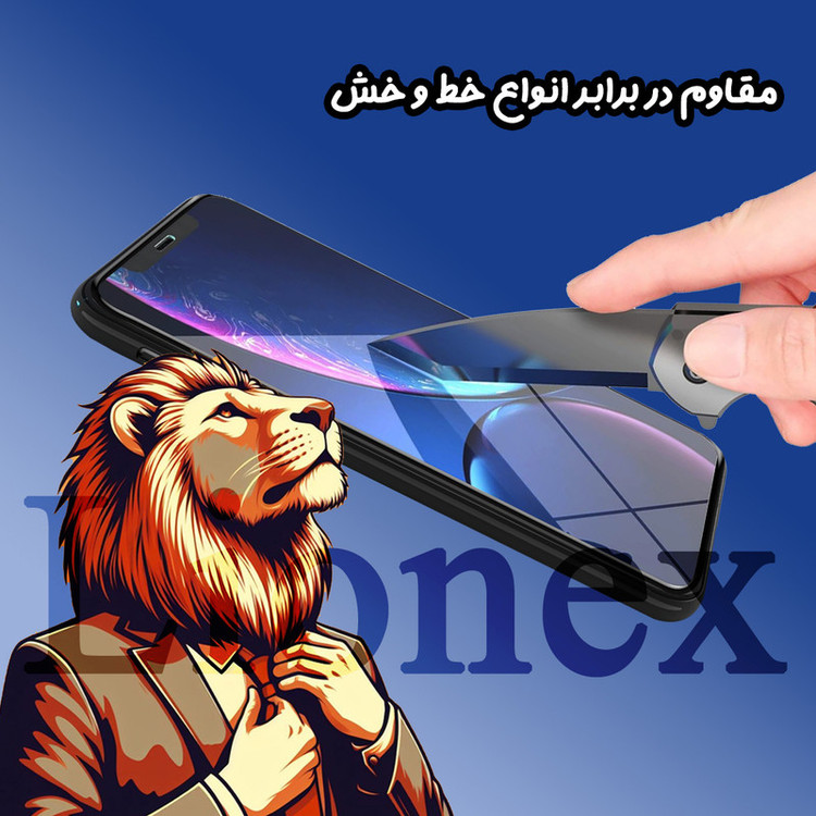 محافظ صفحه نمایش لایونکس مدل BAGAIRL مناسب برای گوشی موبایل سامسونگ Galaxy A22 5G / A14 4G / A14 5G