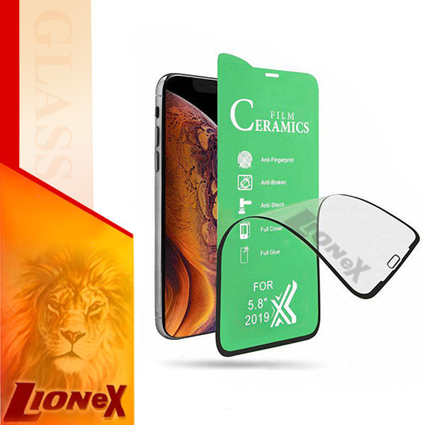 محافظ صفحه نمایش سرامیکی لایونکس مدل CERAMLION مناسب برای گوشی موبایل اپل iPhone 12 Pro Max