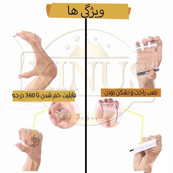 محافظ صفحه نمایش سرامیک مات ژینوس مدل CAXI مناسب برای گوشی موبایل هوآوی Y5p