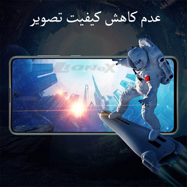 محافظ صفحه نمایش سرامیکی مات لایونکس مدل MCERAMLION مناسب برای گوشی موبایل شیائومی Poco C61