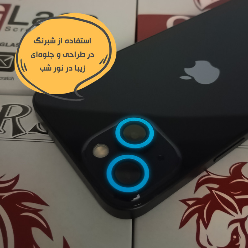 محافظ لنز دوربین هورس مدل SHABRANGH مناسب برای گوشی موبایل سامسونگ Galaxy A14 / A24 / A34 5G / A54 5G