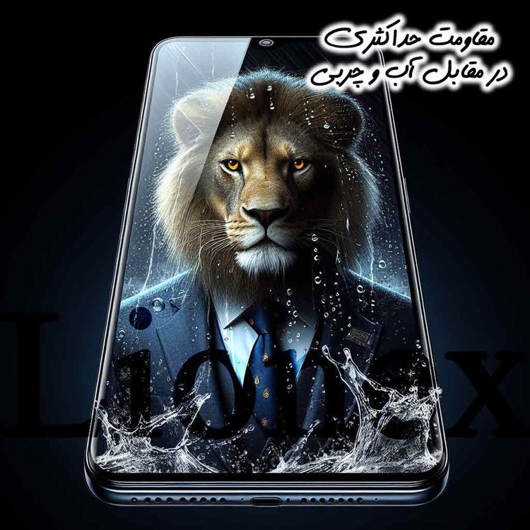 محافظ صفحه نمایش لایونکس مدل ROBIXL مناسب برای گوشی موبایل شیائومی Redmi Note 12 Pro Plus / Poco X5 Pro