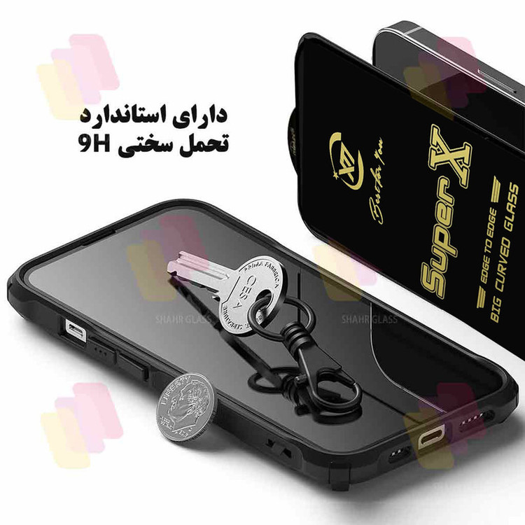 محافظ صفحه نمایش شهر گلس مدل SUPXS20 مناسب برای گوشی موبایل شیائومی Poco F5 / Poco F5 Pro / Poco M6 Pro 4G / Redmi Note 13 4G / Redmi Note 13 5G / Redmi Note 13 Pro 5G / Redmi Note 13 Pro 4G
