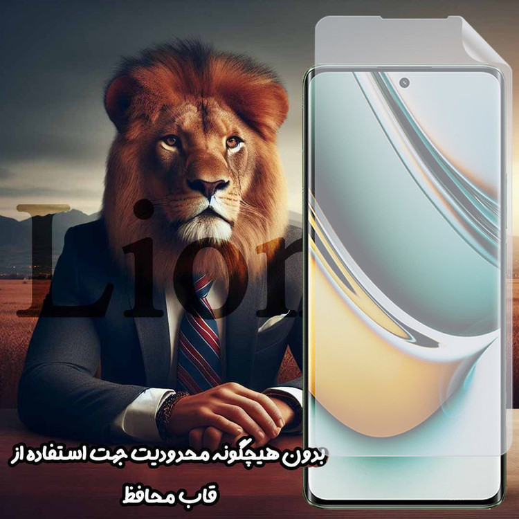 محافظ صفحه نمایش لایونکس مدل LNMF مناسب برای گوشی موبایل سامسونگ Galaxy S25 Plus