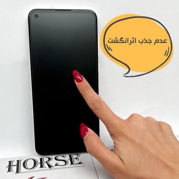 محافظ صفحه نمایش سرامیک مات هورس مدل MCERAMICH مناسب برای گوشی موبایل شیائومی Black Shark 4 / Black Shark 4 Pro