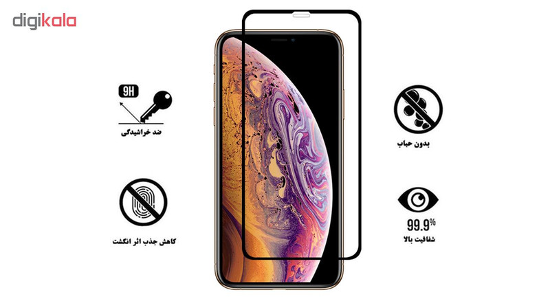 محافظ صفحه نمایش سرامیکی هورس مدل CRM مناسب برای گوشی موبایل اپل iPhone XS Max